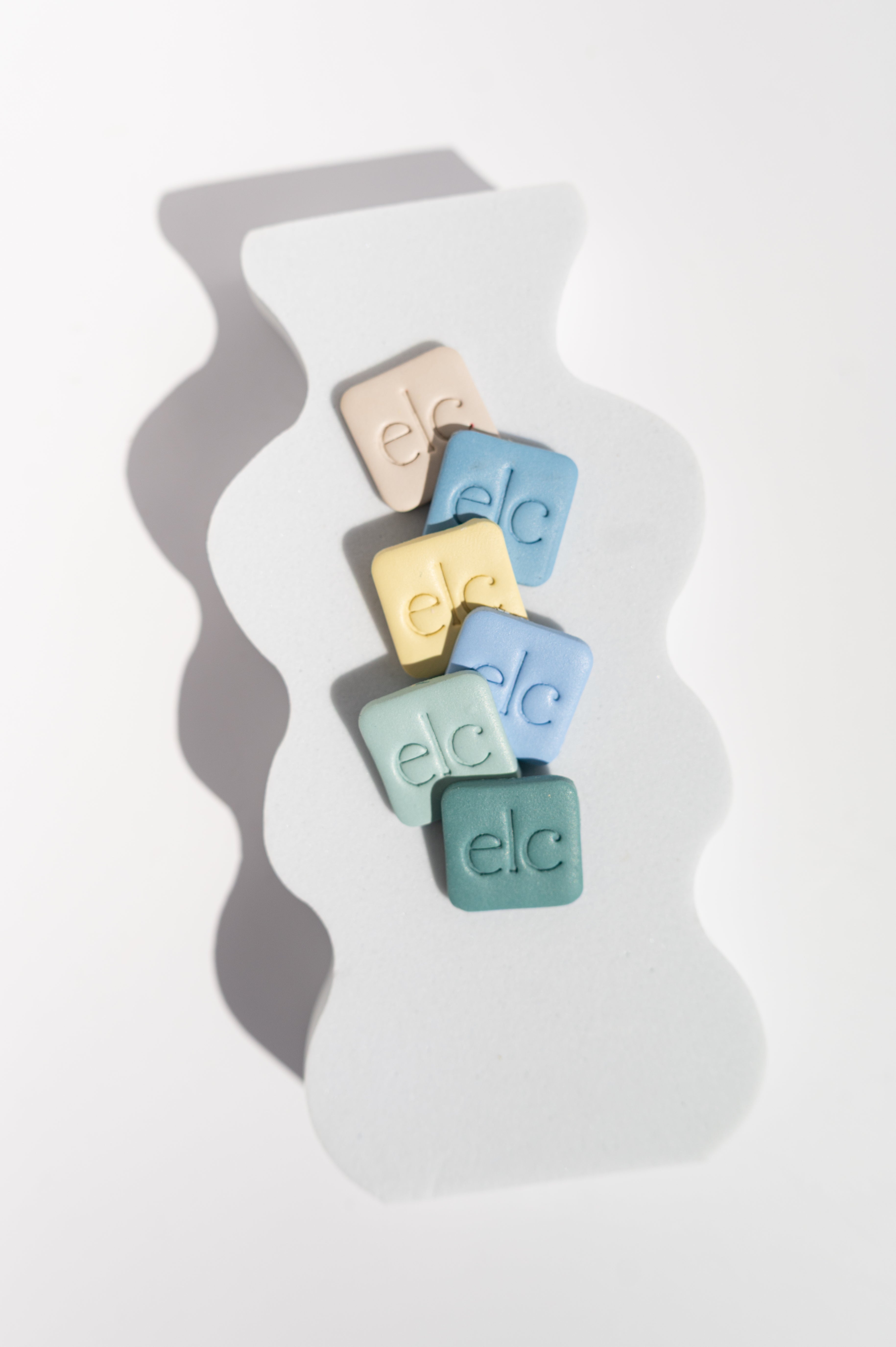 Sea Glass Drift - Clay Color Recipe Palette for Souffle