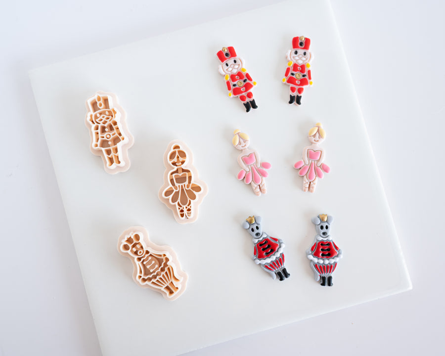 Nutcracker Set - Christmas Clay Cutter