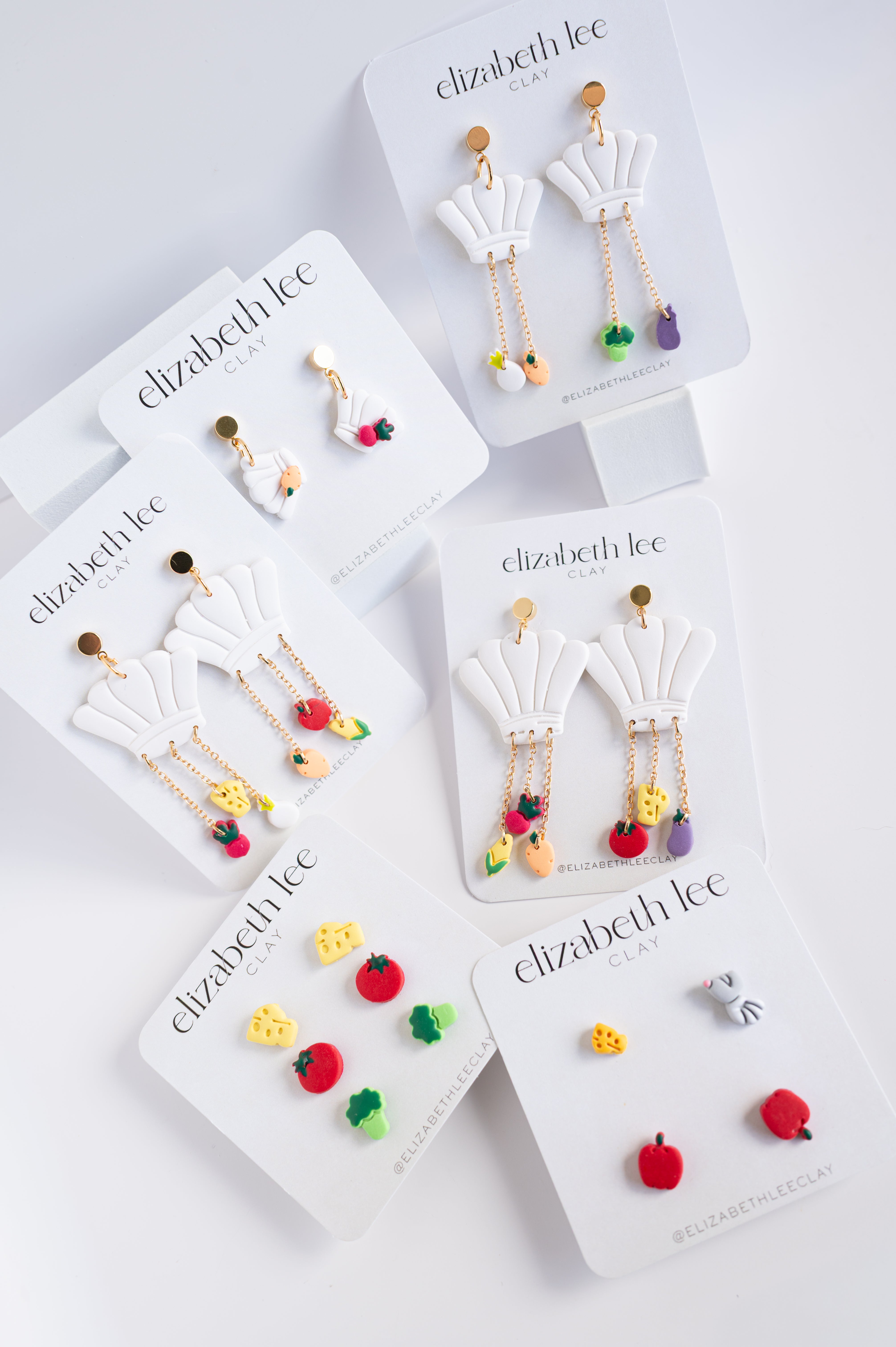 The Chef's Collection - Clay Earrings