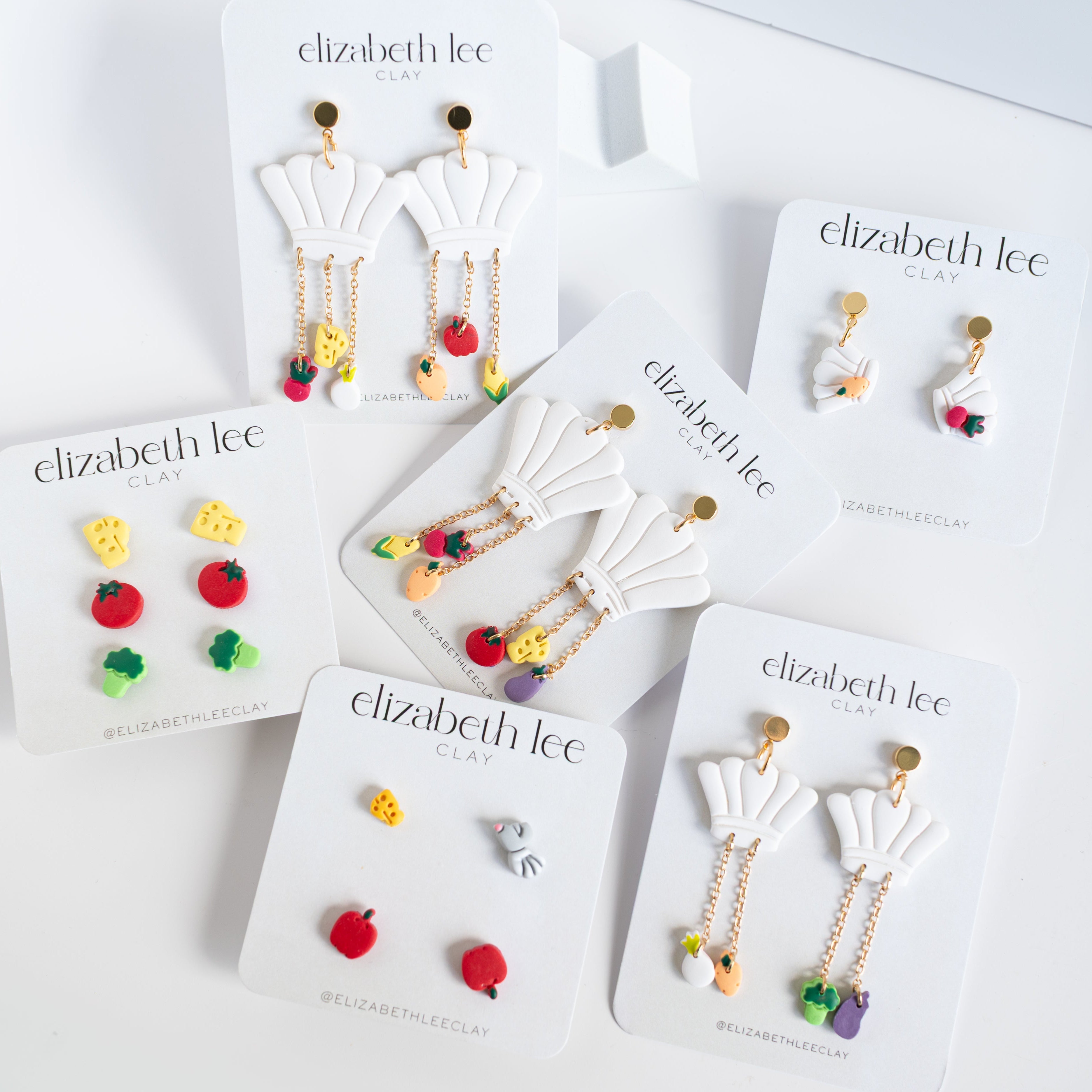 The Chef's Collection - Clay Earrings