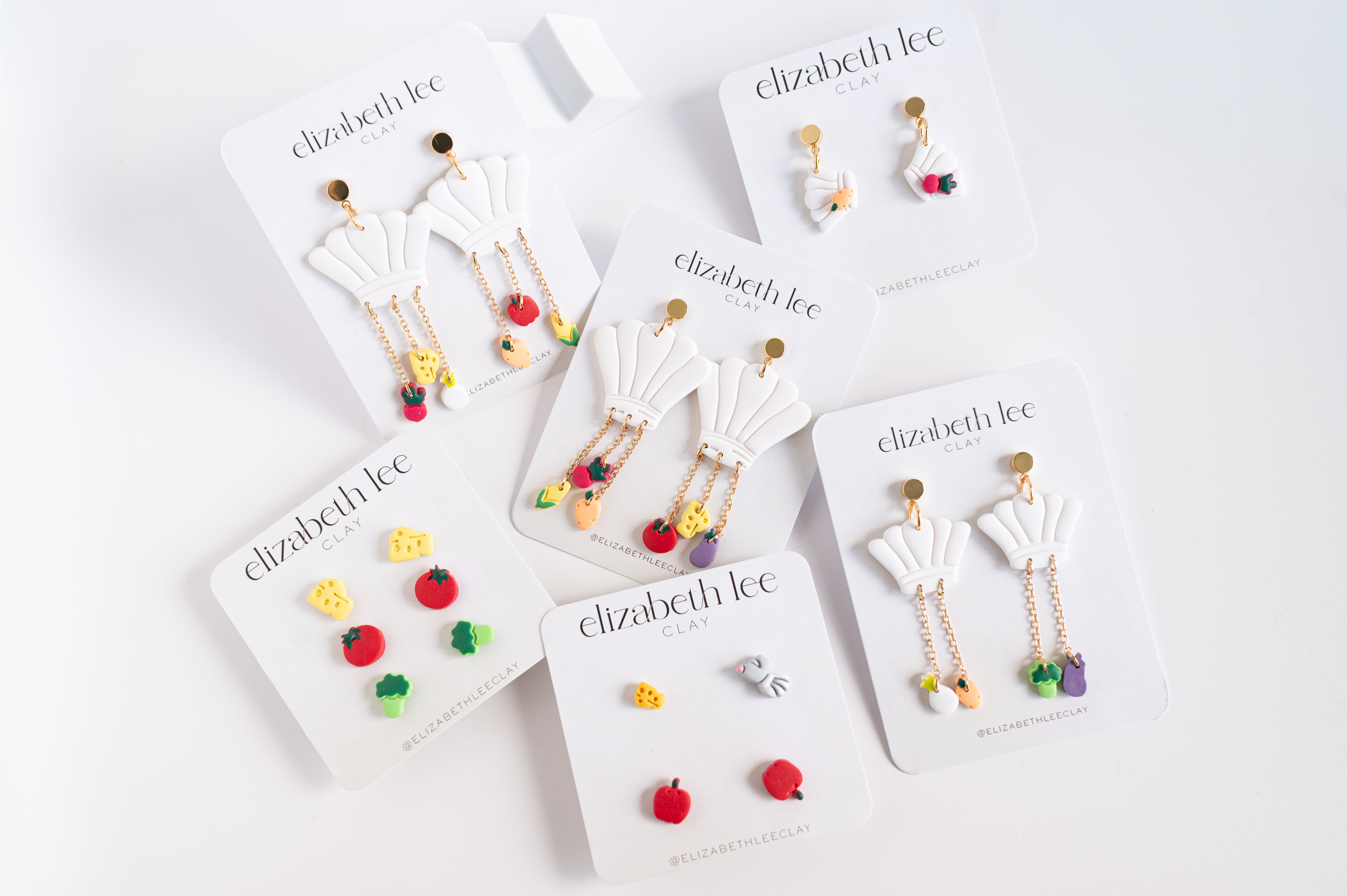 The Chef's Collection - Clay Earrings