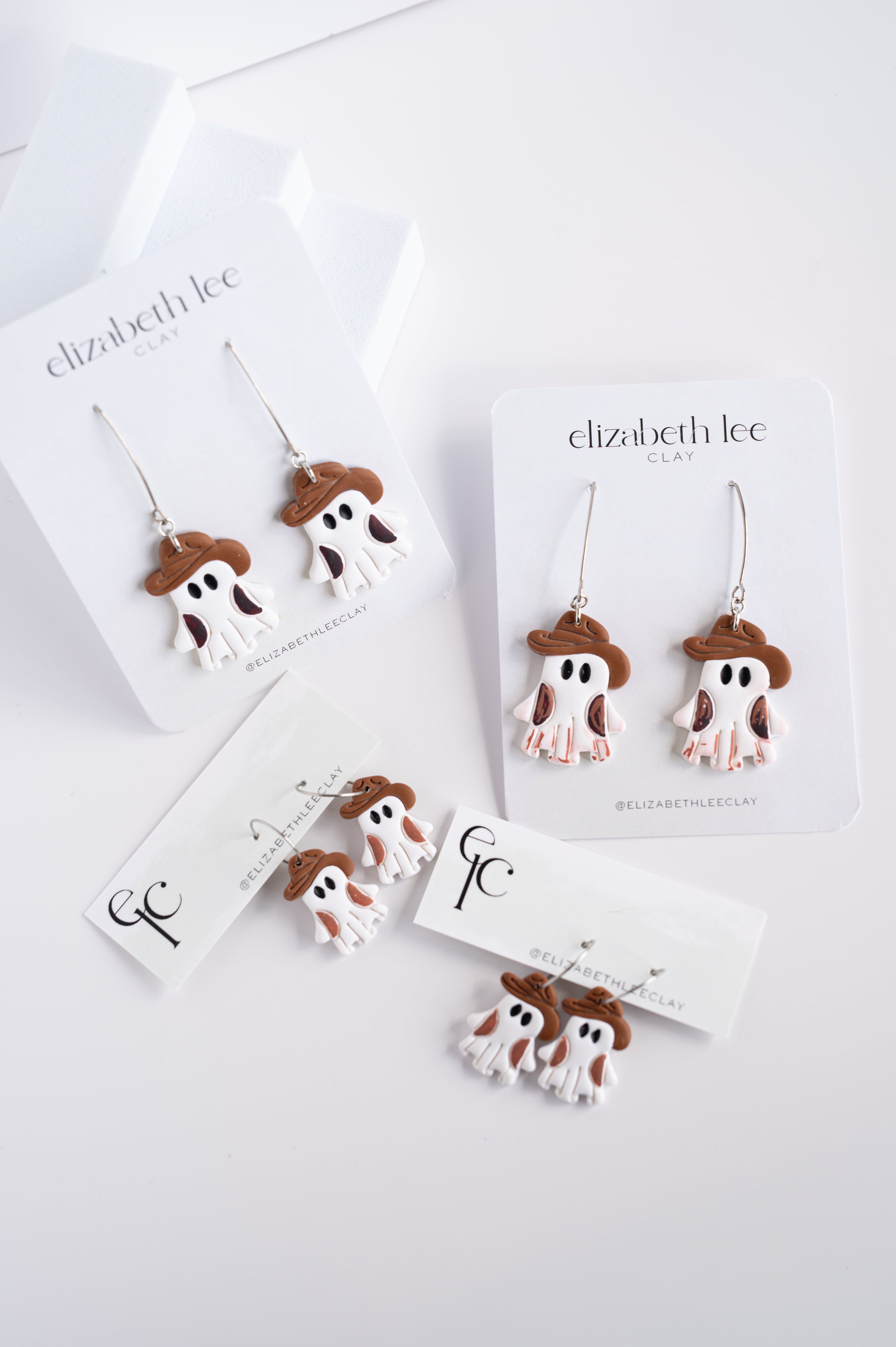 Cowboy Ghost Earring