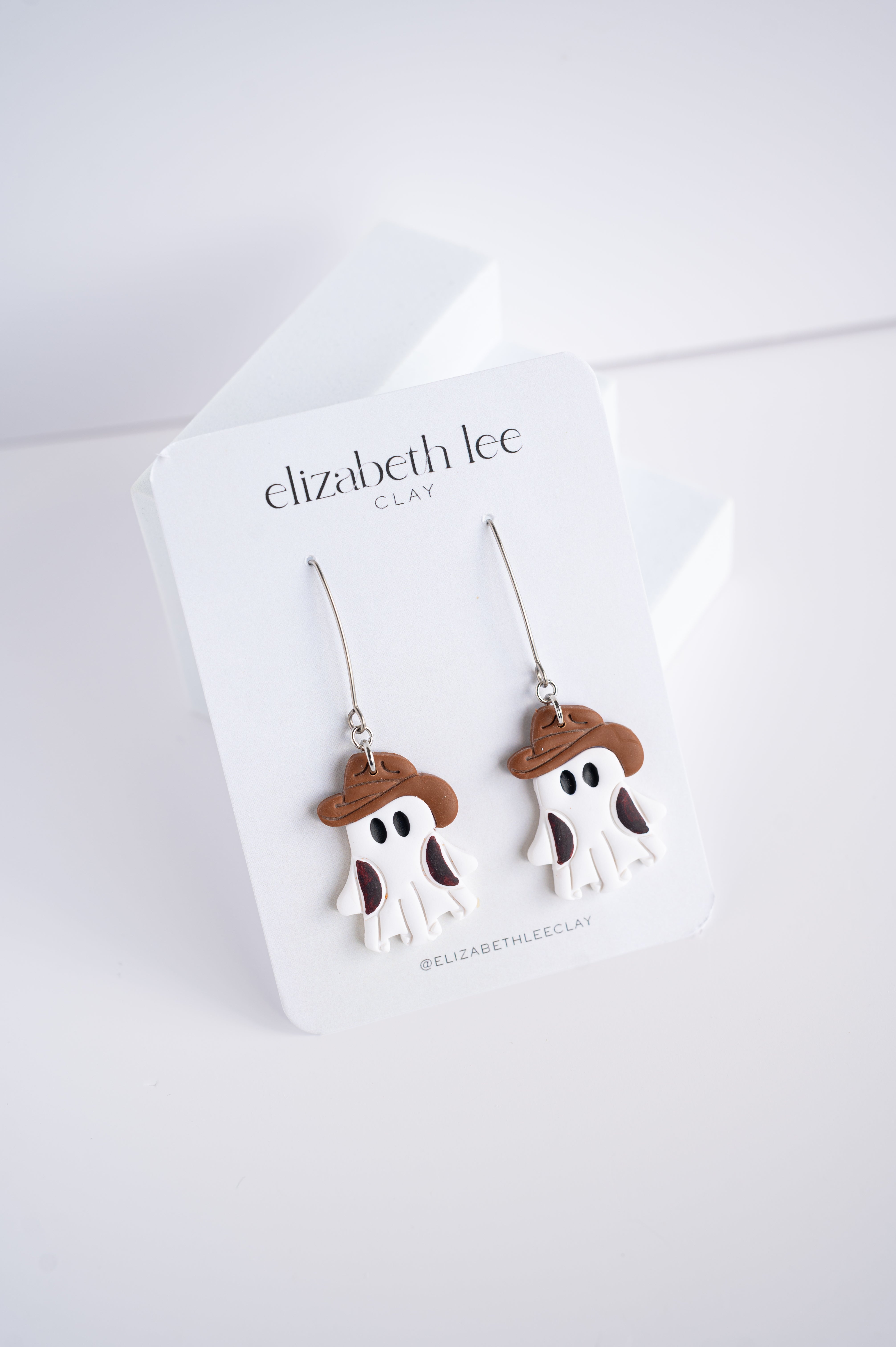 Cowboy Ghost Earring