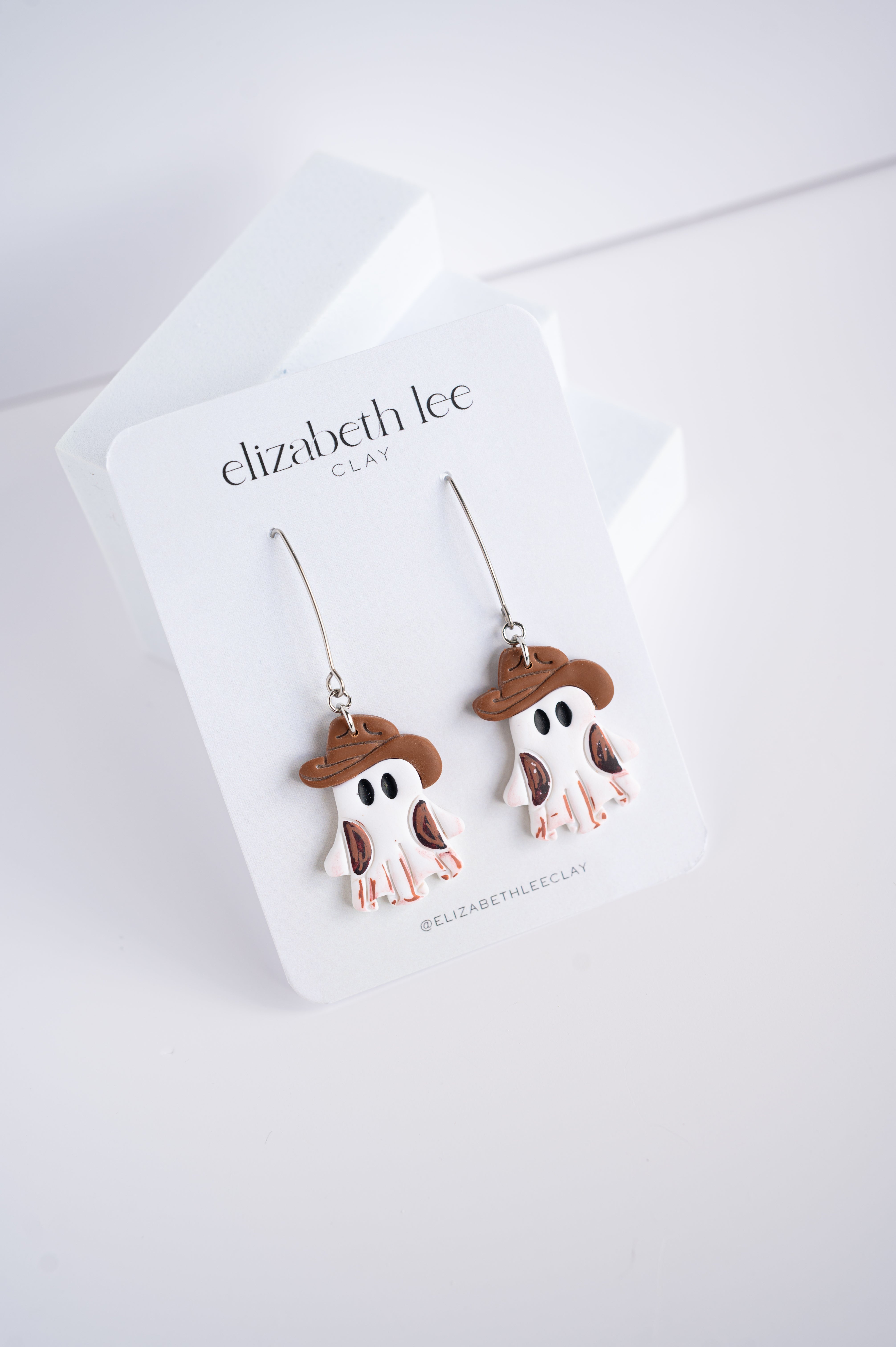 Cowboy Ghost Earring