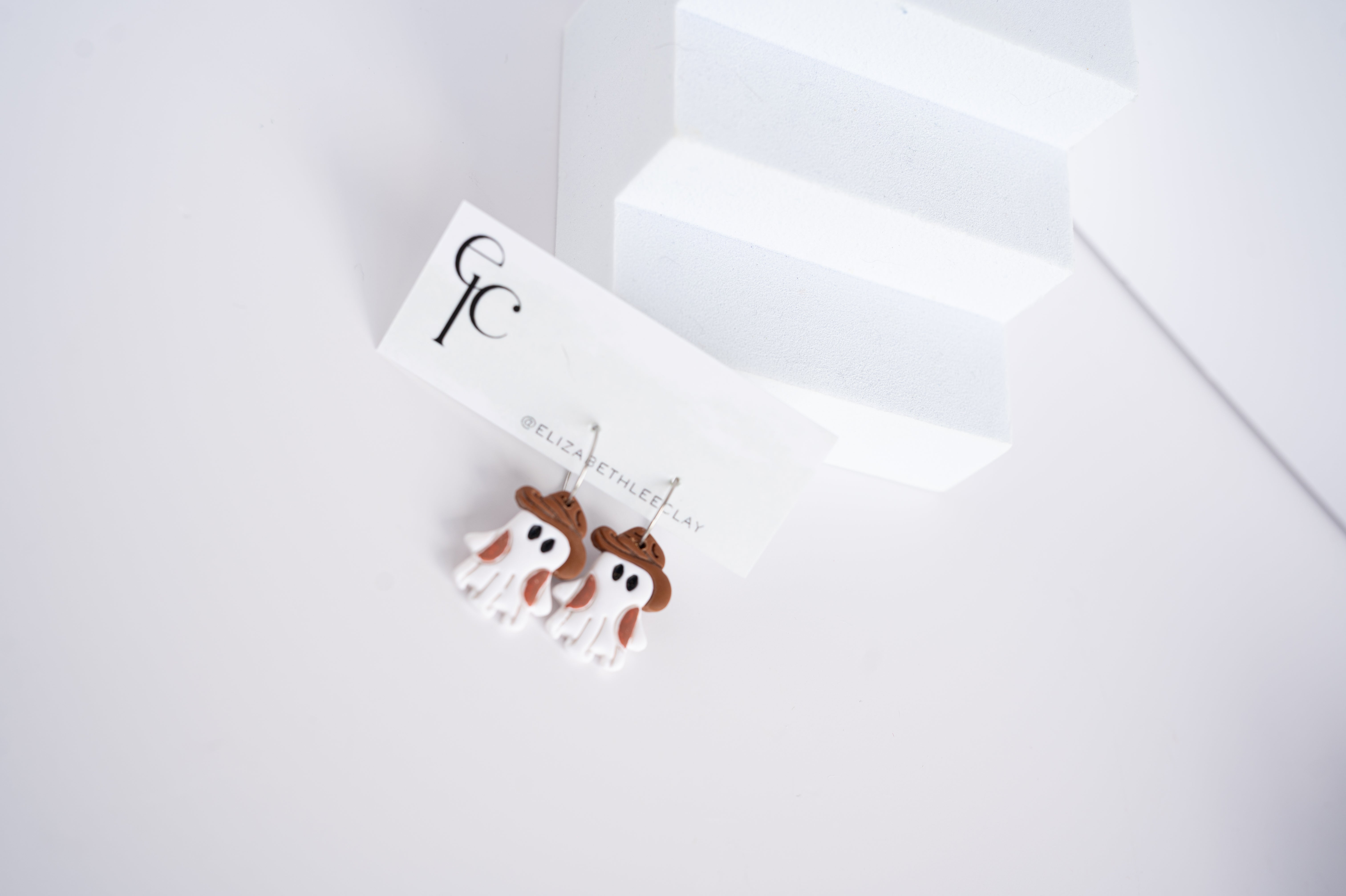 Cowboy Ghost Earring