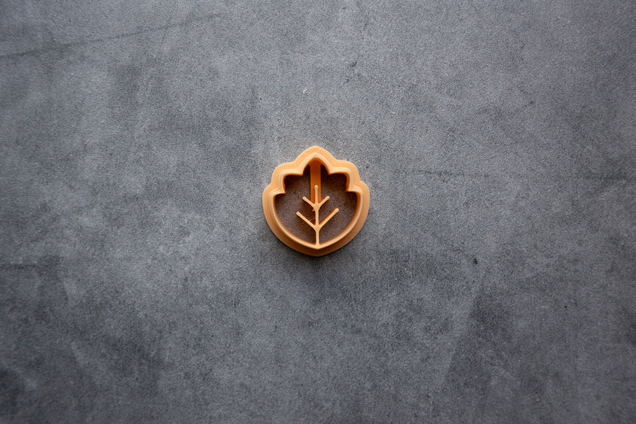 Chubby Leaf Studs