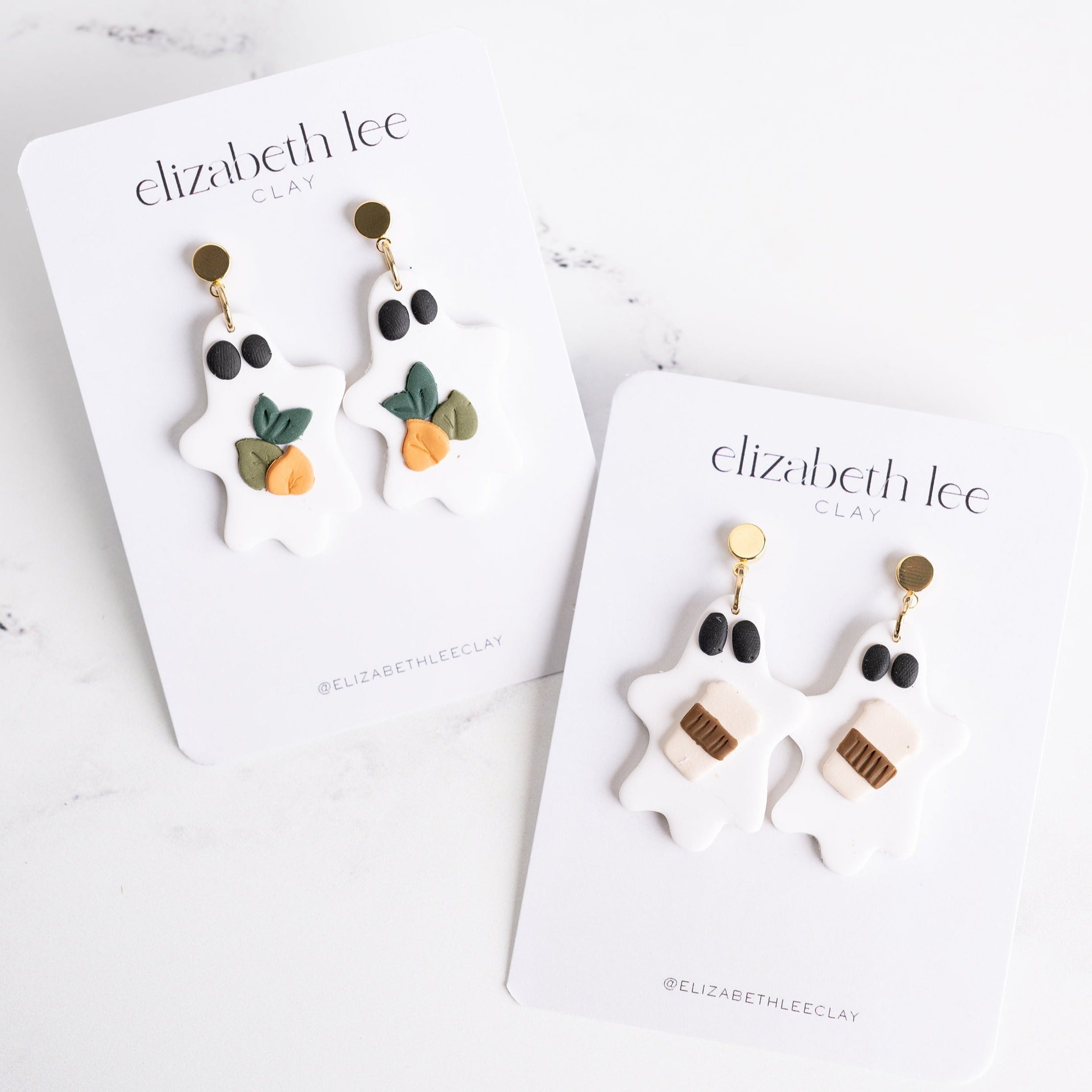 Chubby Ghost Dangles