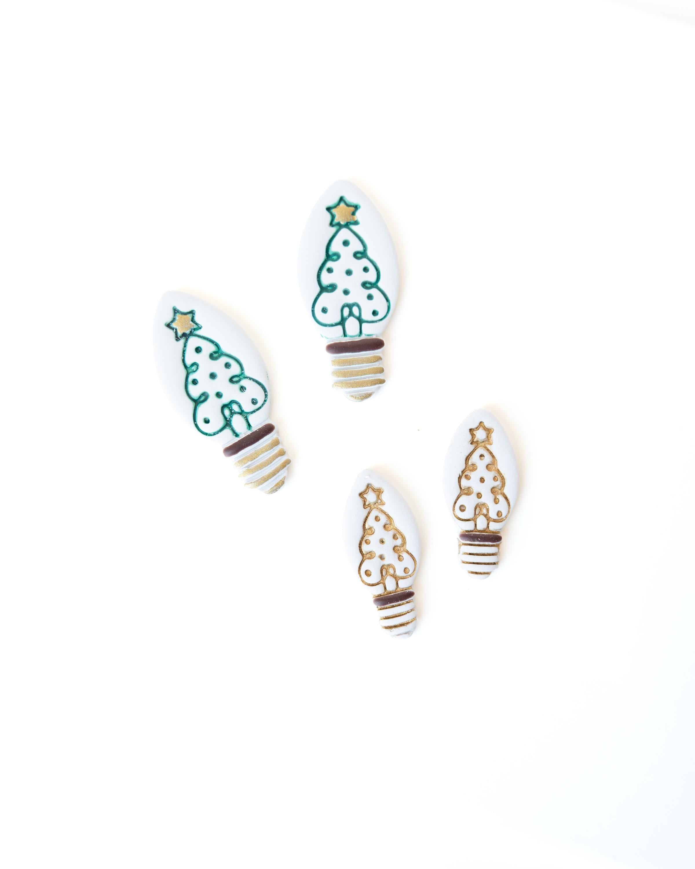 Christmas Tree in Bulb - Holiday Clay Cutter 2026