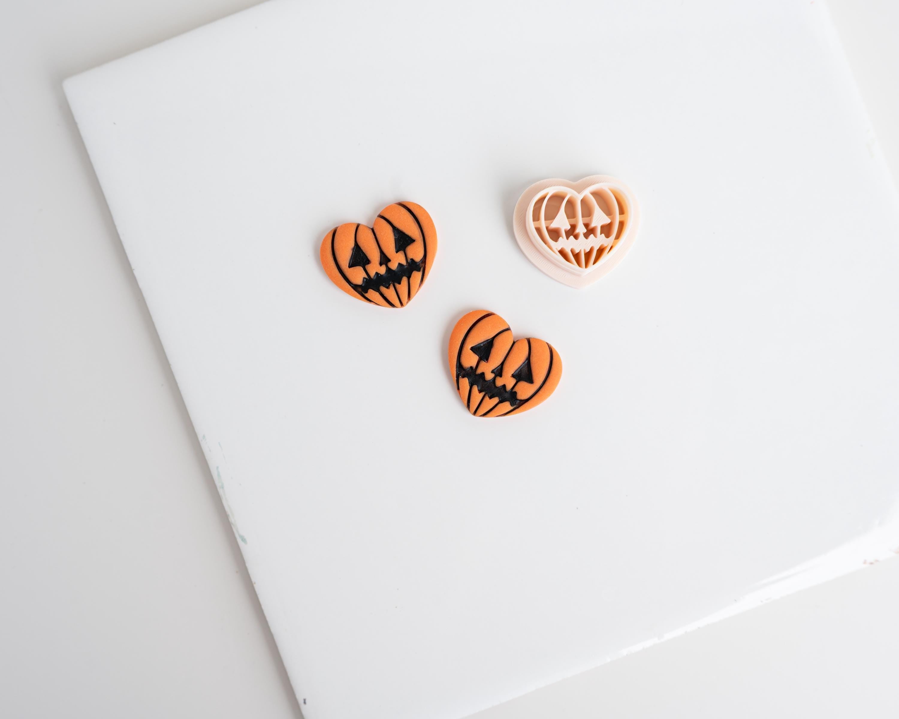 Spooky Hearts Collection | Frankenstein, Girl, Ghost, Pumpkin Halloween Heart