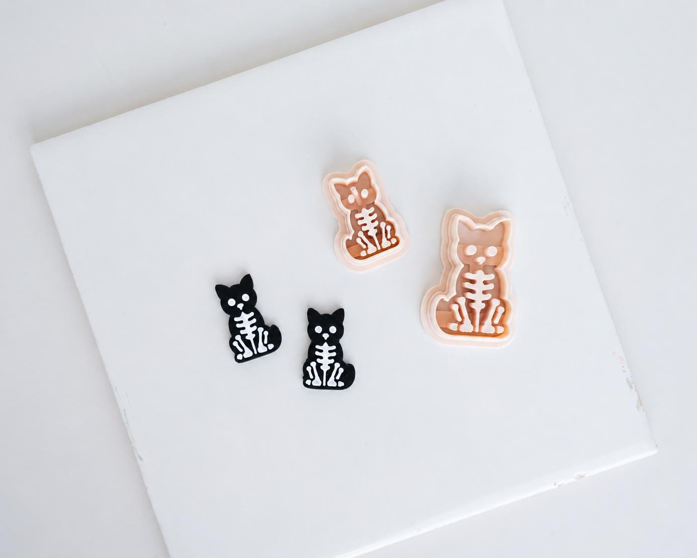 Spooky Season Skeletons | Porch Goose, Cat, Dog, Bat, Frog and Crow