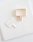 Charcuterie, Garden or Herb Marker - Clay Cutter