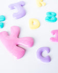 Bubble Letter Initials - Clay Cutters for Purse Charms, Magnets and Decor