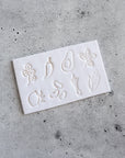 Spicy Stamps Collection - Companion to our Herb Markers - Set of 8