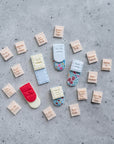 Small Bookmark Stamps - Short Book mark Clay Stamp for Bookish Fans