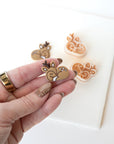 Sleeping Woodland Reindeer - Holiday Clay Cutter 2026