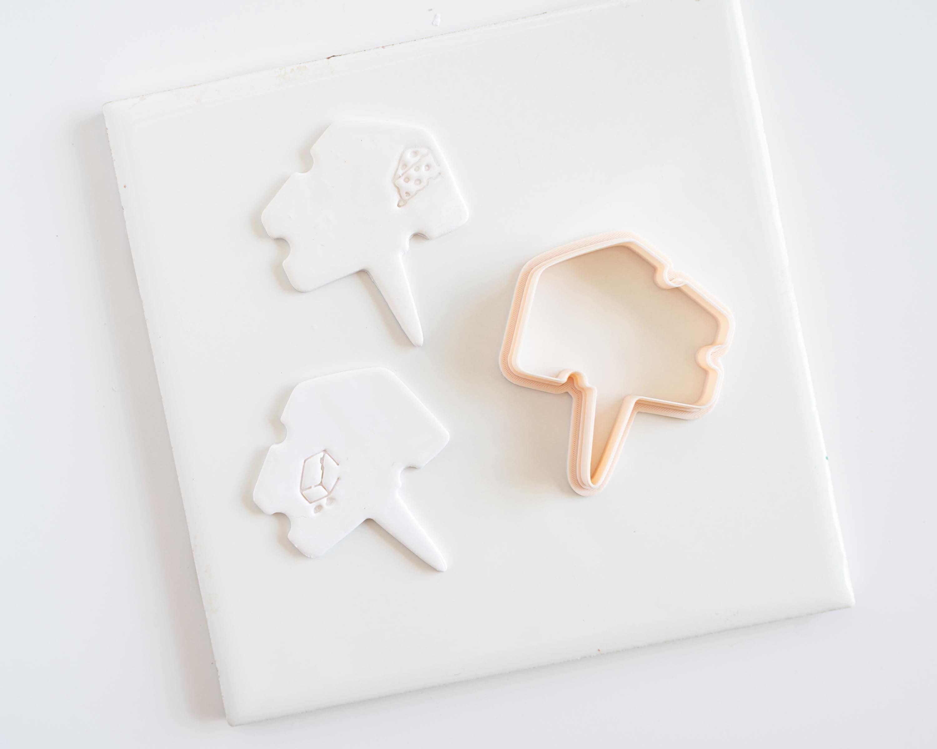 Charcuterie, Garden or Herb Marker - Clay Cutter