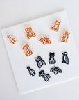 Spooky Season Skeletons | Porch Goose, Cat, Dog, Bat, Frog and Crow