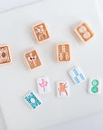 Mahjong Tile Clay Cutters, SET ONE - Embossed (Set of 5 Designs)
