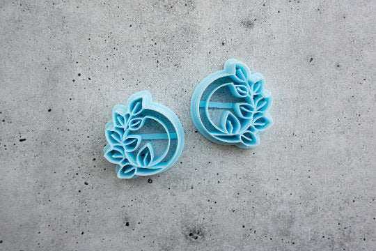 Hoops with Vine - Mirrored Set