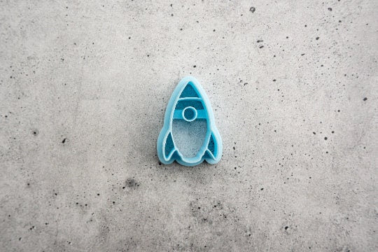 Rocket Shuttle Clay Cutter (25mm, 35mm)