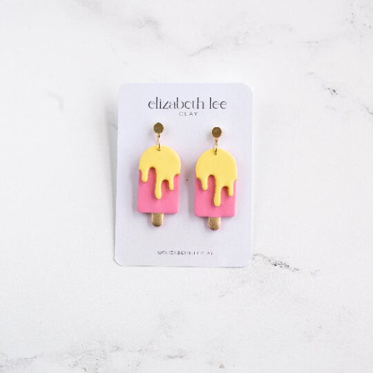 Iced Lolly and Drip Stamp - 2 Piece Set