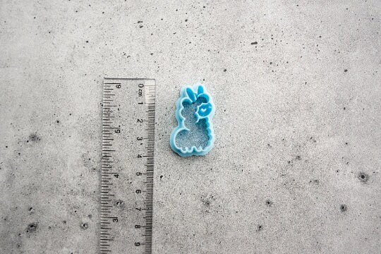 Llama Clay Cutter: Fluffy Embossed Design, 2 Sizes