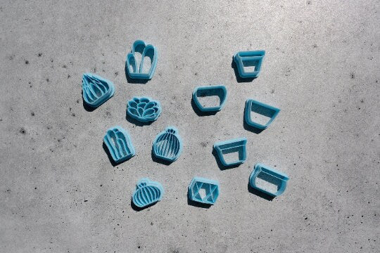 Plant Pot and Cacti - 12 Piece Set - Mix and Match