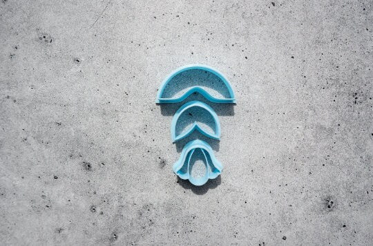 Tulip and Leaf - 3 Piece Set