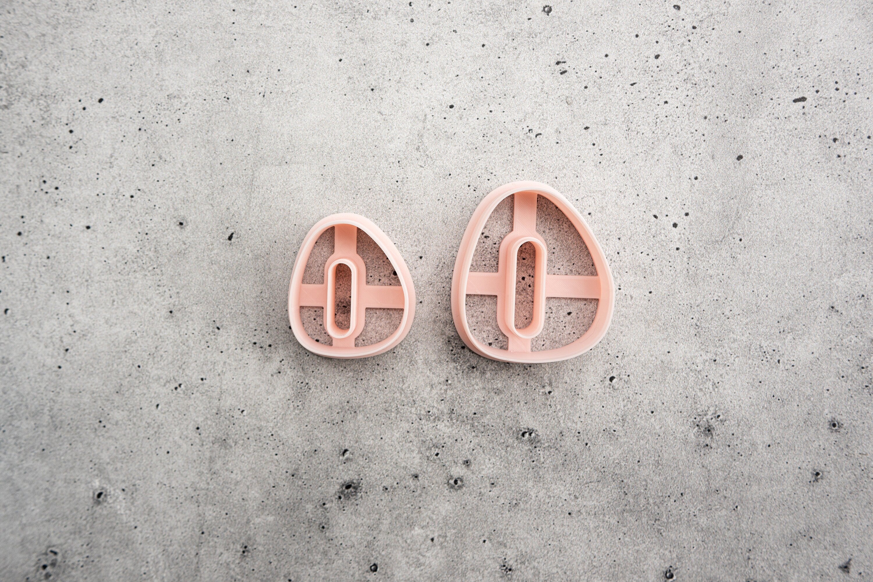 Donut - Organic Mirrored Hoop (2 pieces)