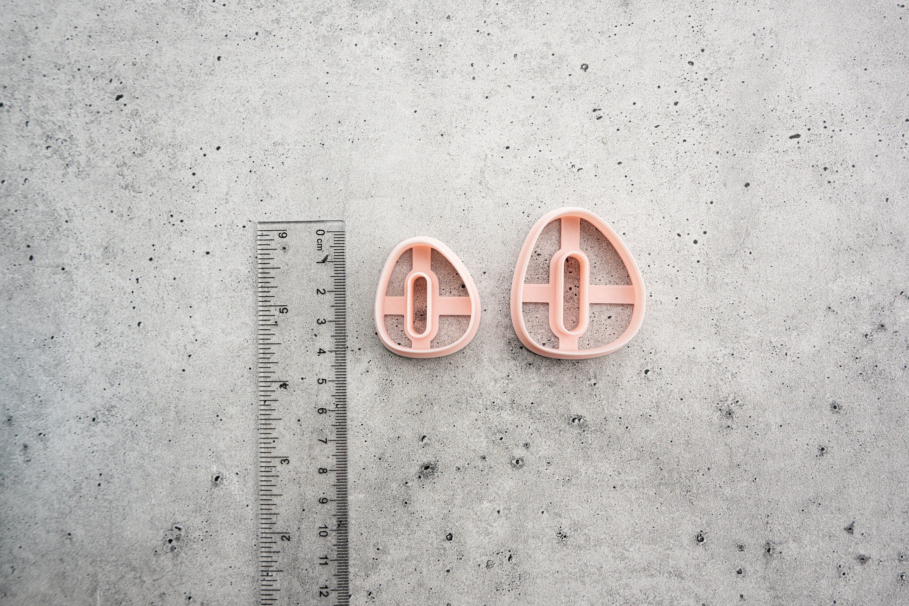 Donut - Organic Mirrored Hoop (2 pieces)