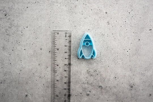 Rocket Shuttle Clay Cutter (25mm, 35mm)