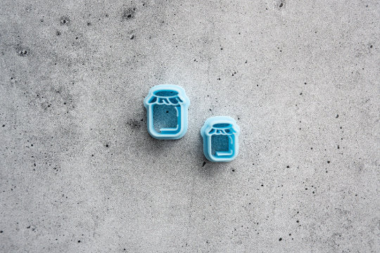 Mason Jar Clay Cutter, Stud & Dangle Earring Size (16mm-20mm)