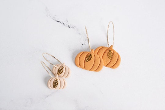 Pumpkin Clay Cutter: Halloween Collection, Polymer Clay Tool (20mm-40mm)