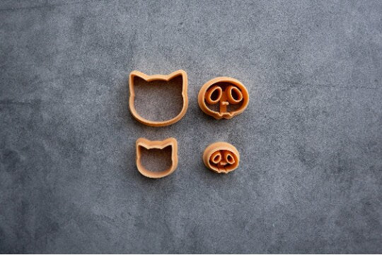 Skull Cat - 2 Piece Set
