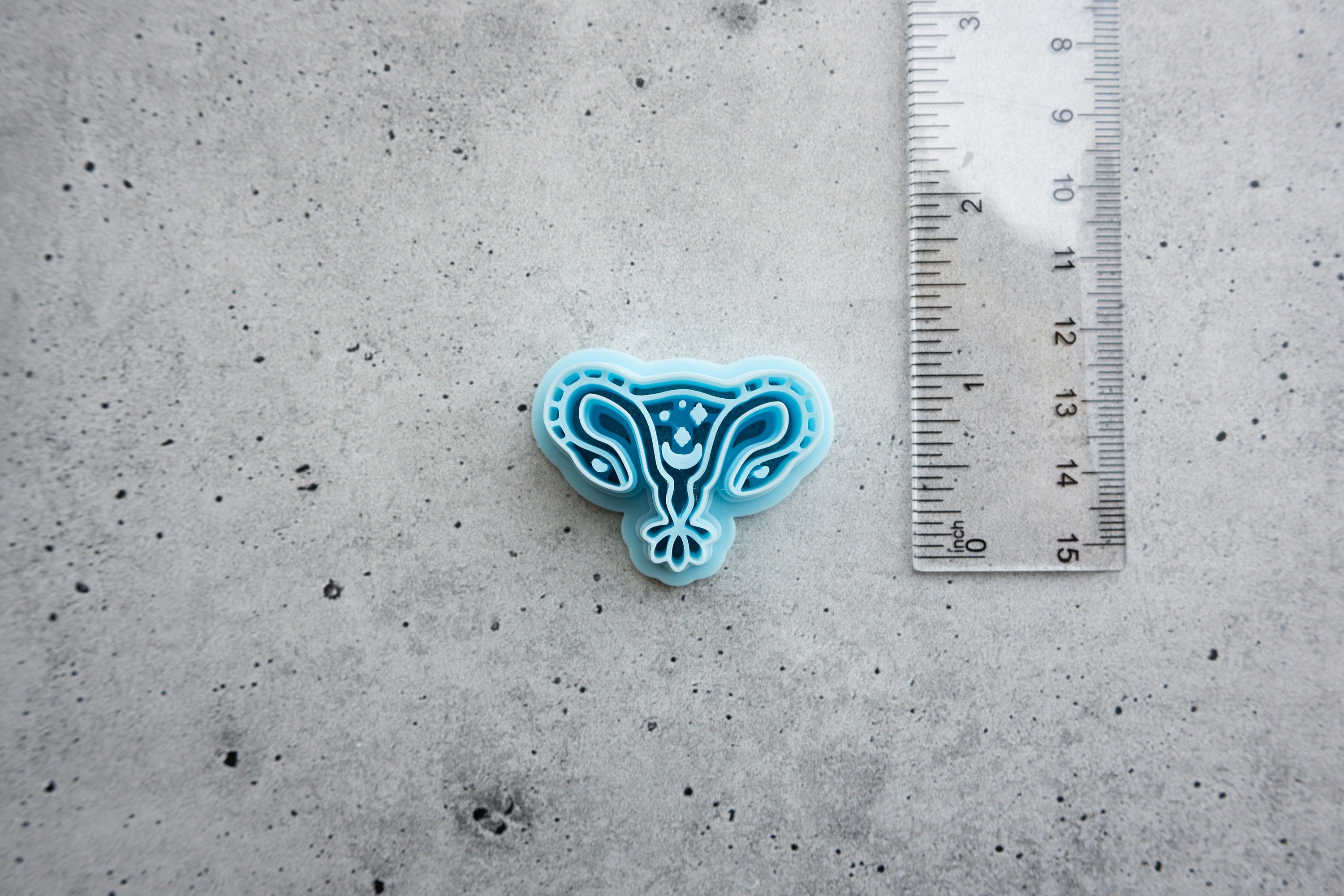 Uterus / Womb Embossed