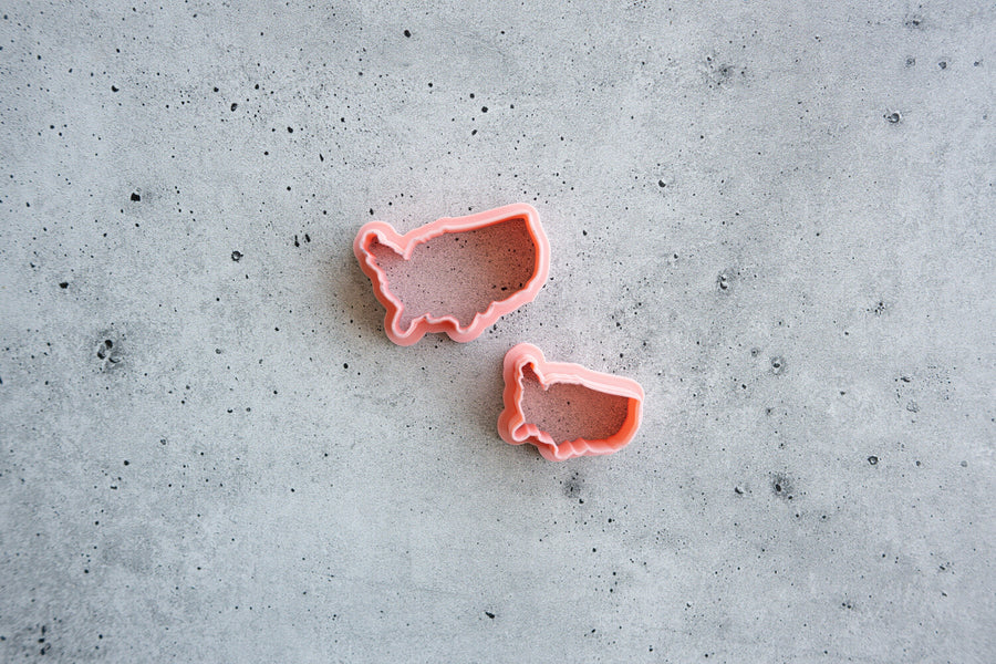 America Map Using Clay USA Map - America Clay Cutter – Elizabeth Lee Clay