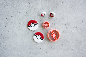 Gotta Catch 'em Clay Cutter - Pokeball