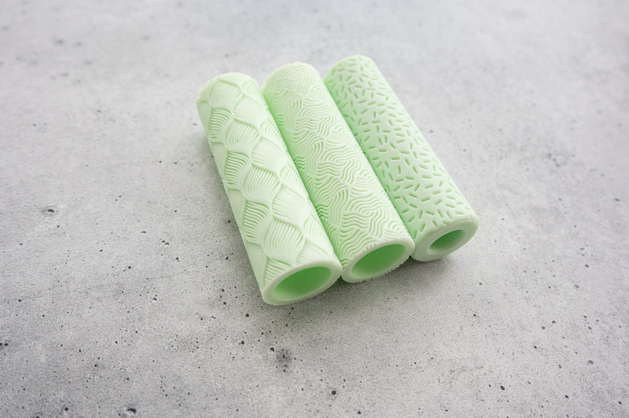 Party // Set of 3 Rollers - Resin Texture Rollers