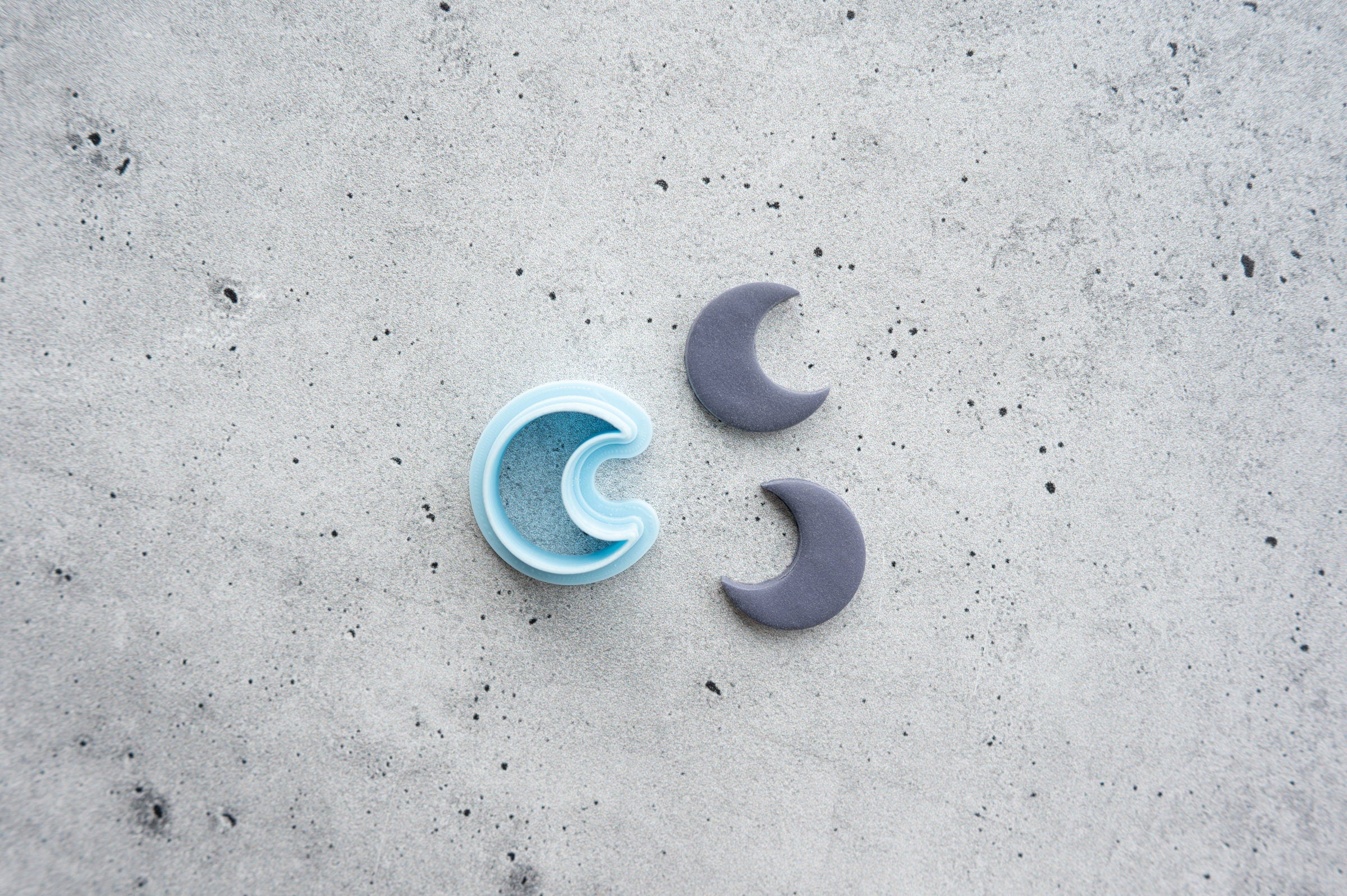 Starry Night Dangle - Moon, Cloud and Star 3 piece set