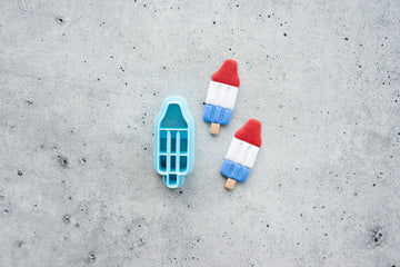 Bomb Pop Ice Pop - Firecracker Popsicle