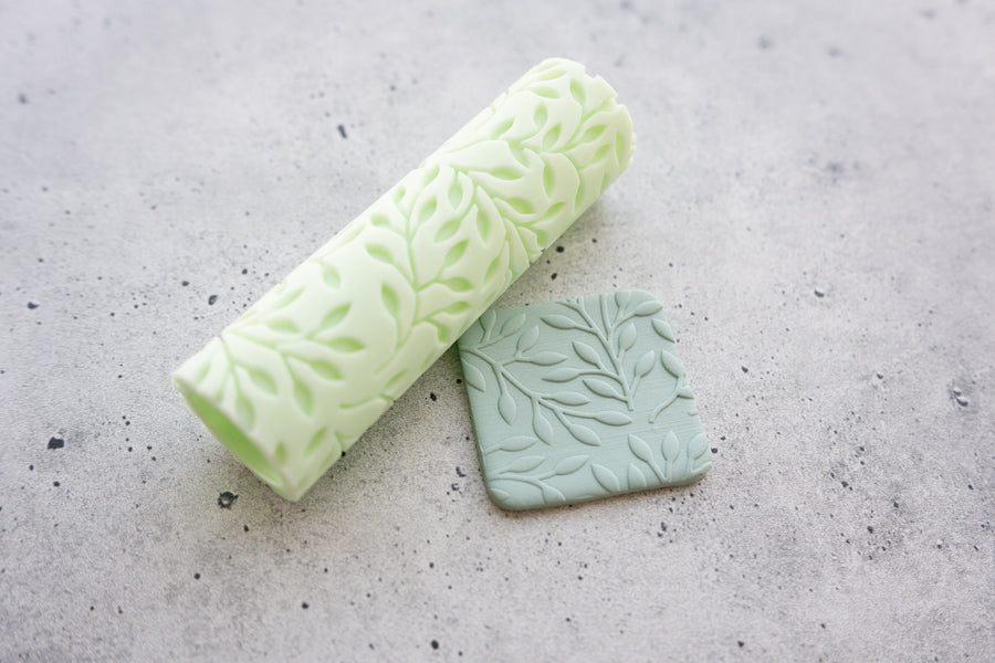 Olive Leaves -  Leaf Resin Texture Roller