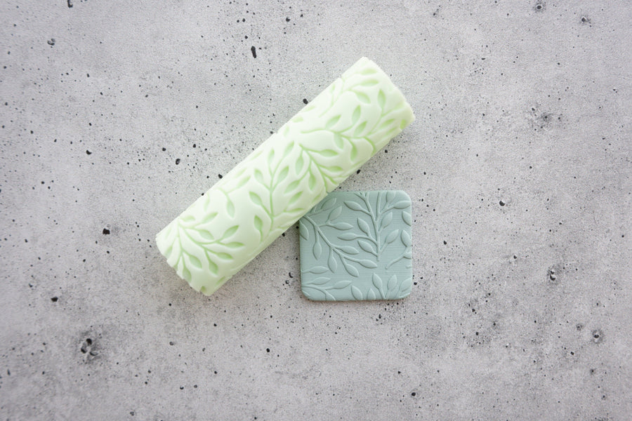 Olive Leaves -  Leaf Resin Texture Roller