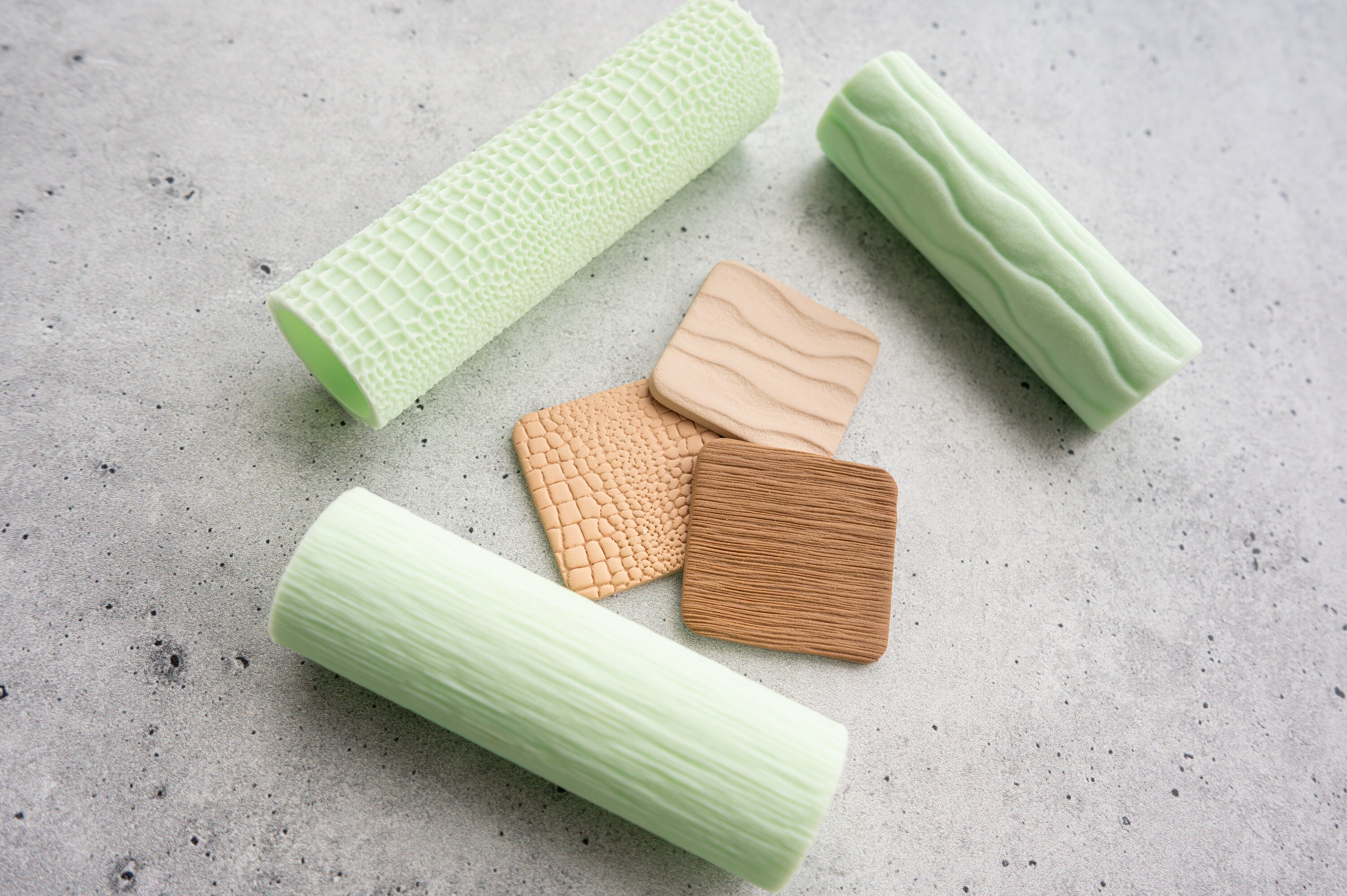 Texture // Set of 3 Rollers - Resin Texture Rollers