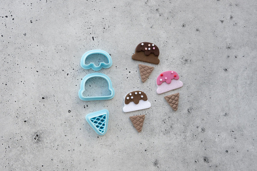 Ice Cream Cake Cone - 3 Piece Set