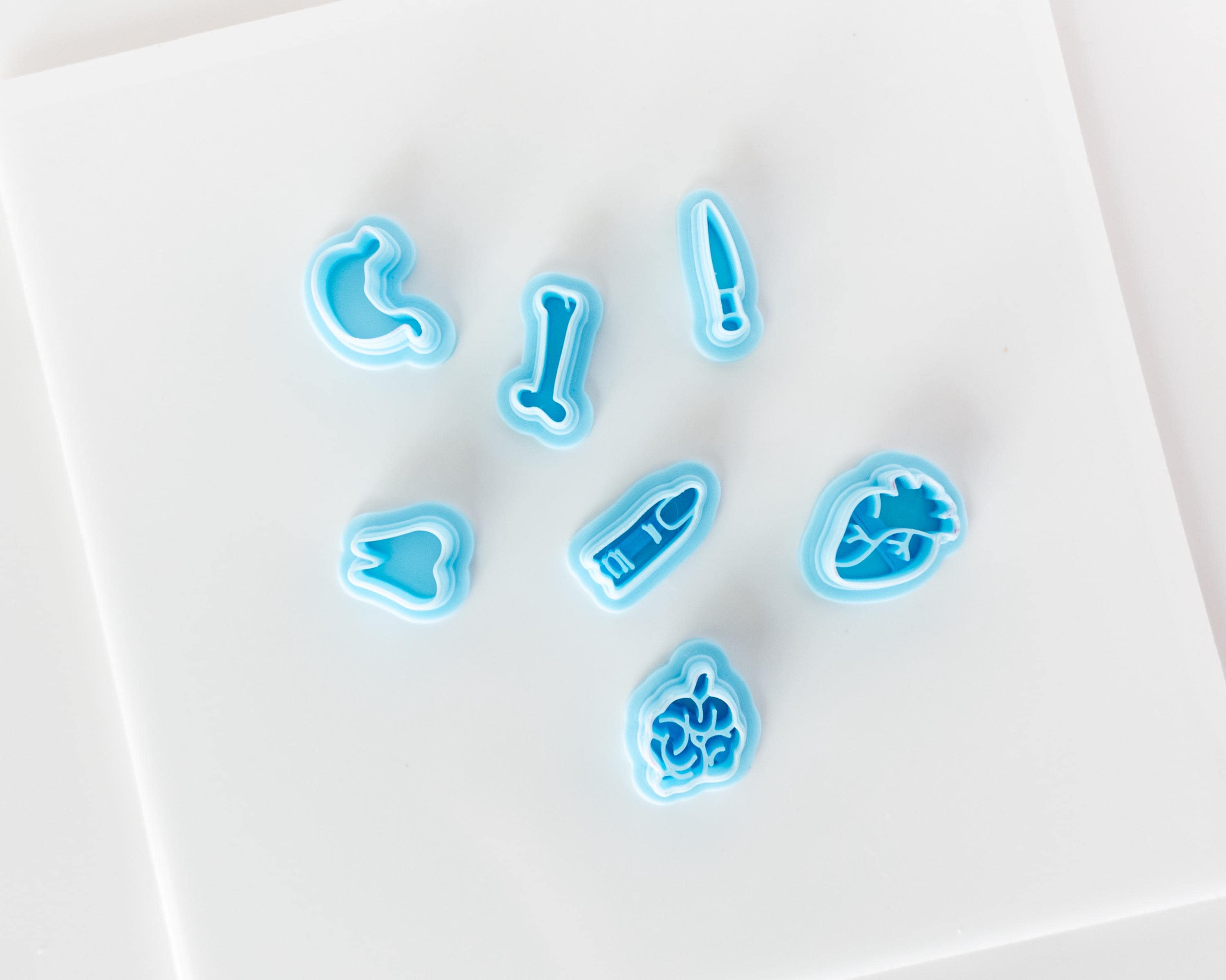 Halloween Charcuterie Set - 7 Pieces (no Plates/Trays)