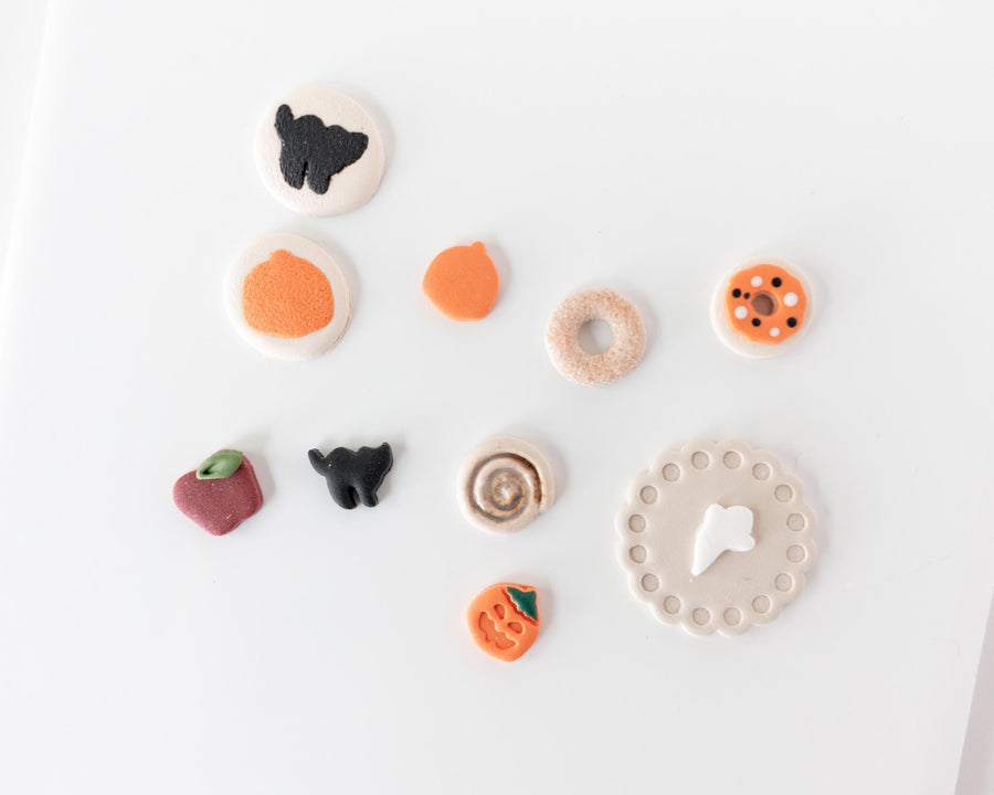 Halloween Cookie Studs - 3 Piece Set