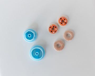 Donut Stud - Version 2 - 2 Piece Set