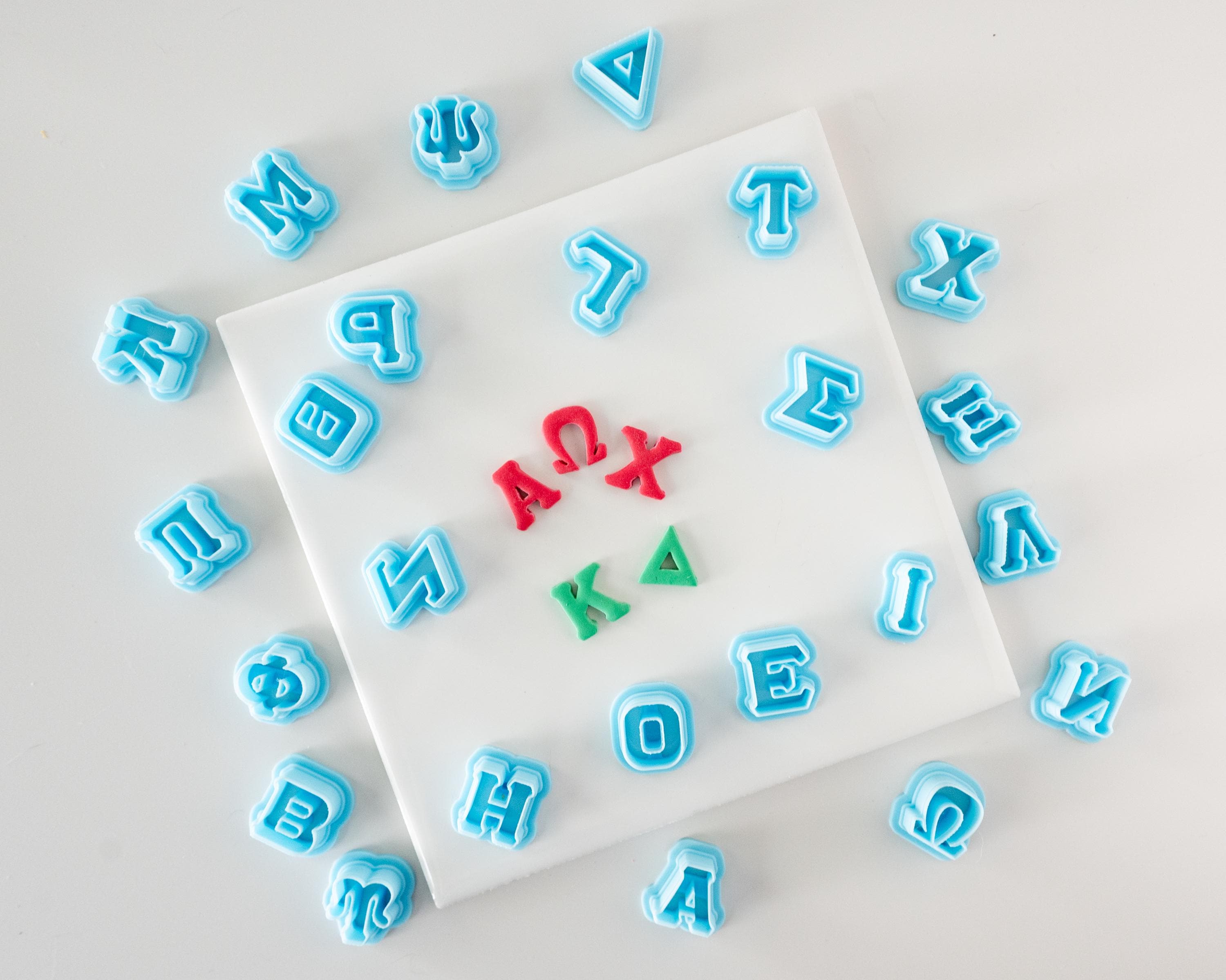 Greek Alphabet - Cutters