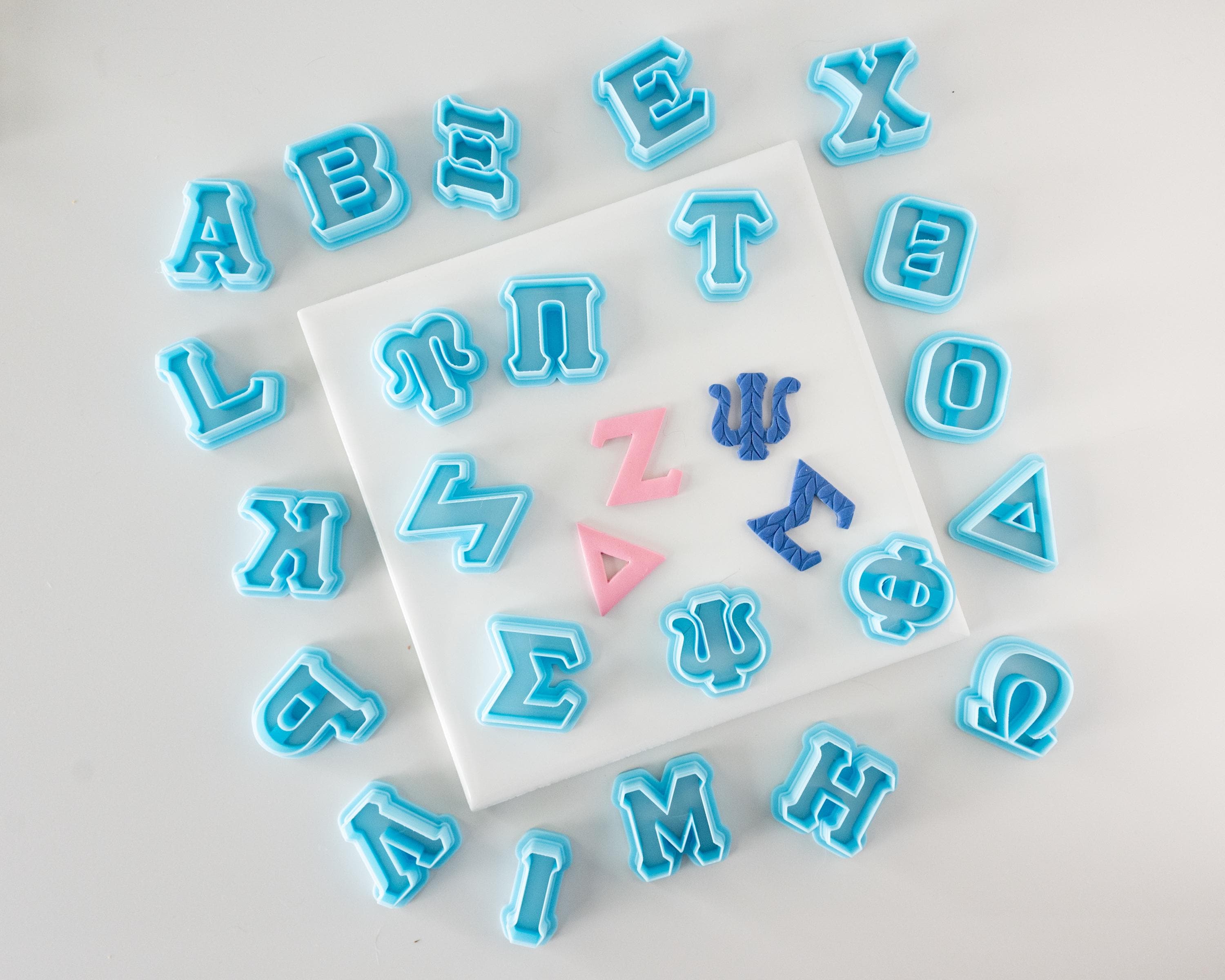 Greek Alphabet - Cutters