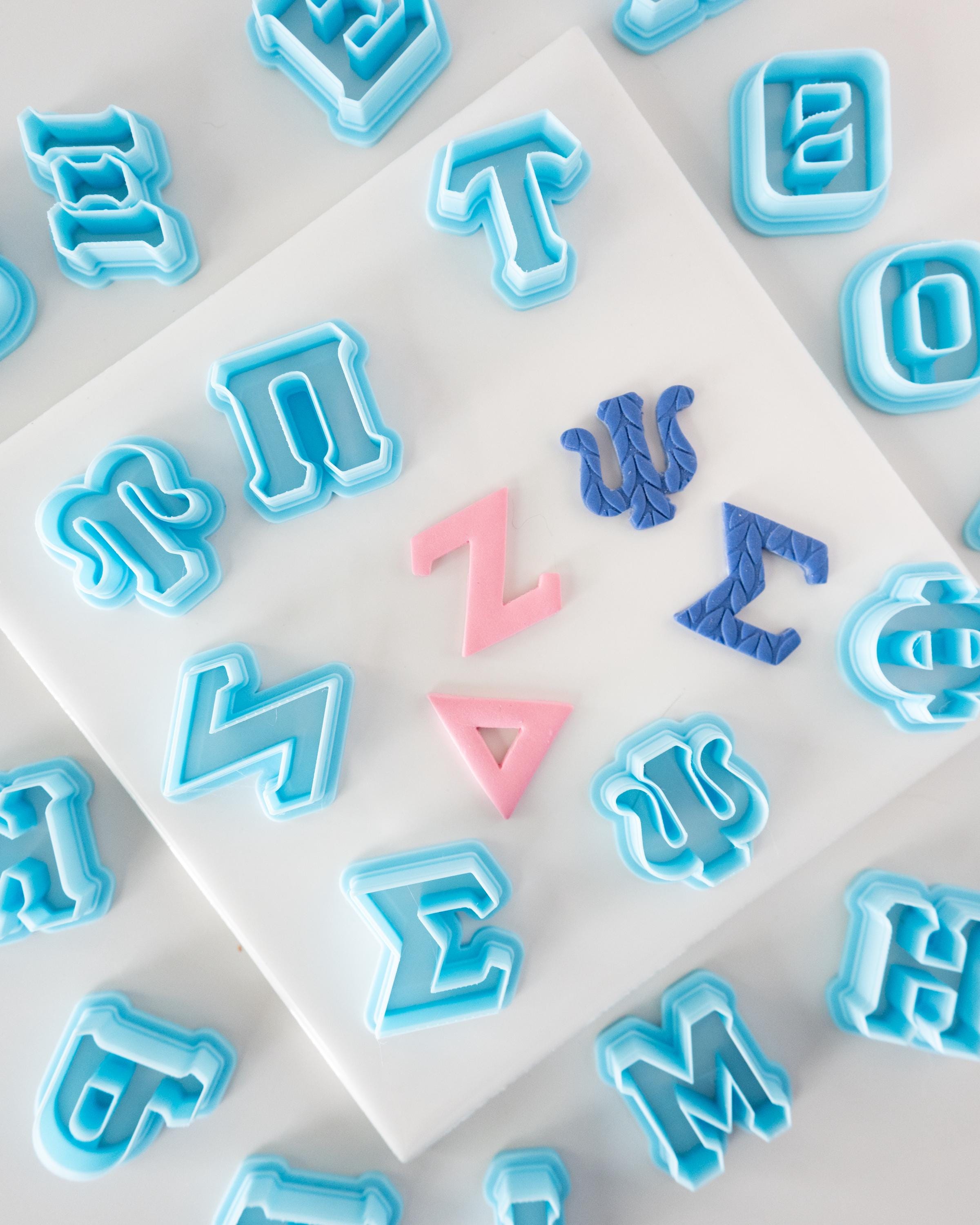 Greek Alphabet - Cutters